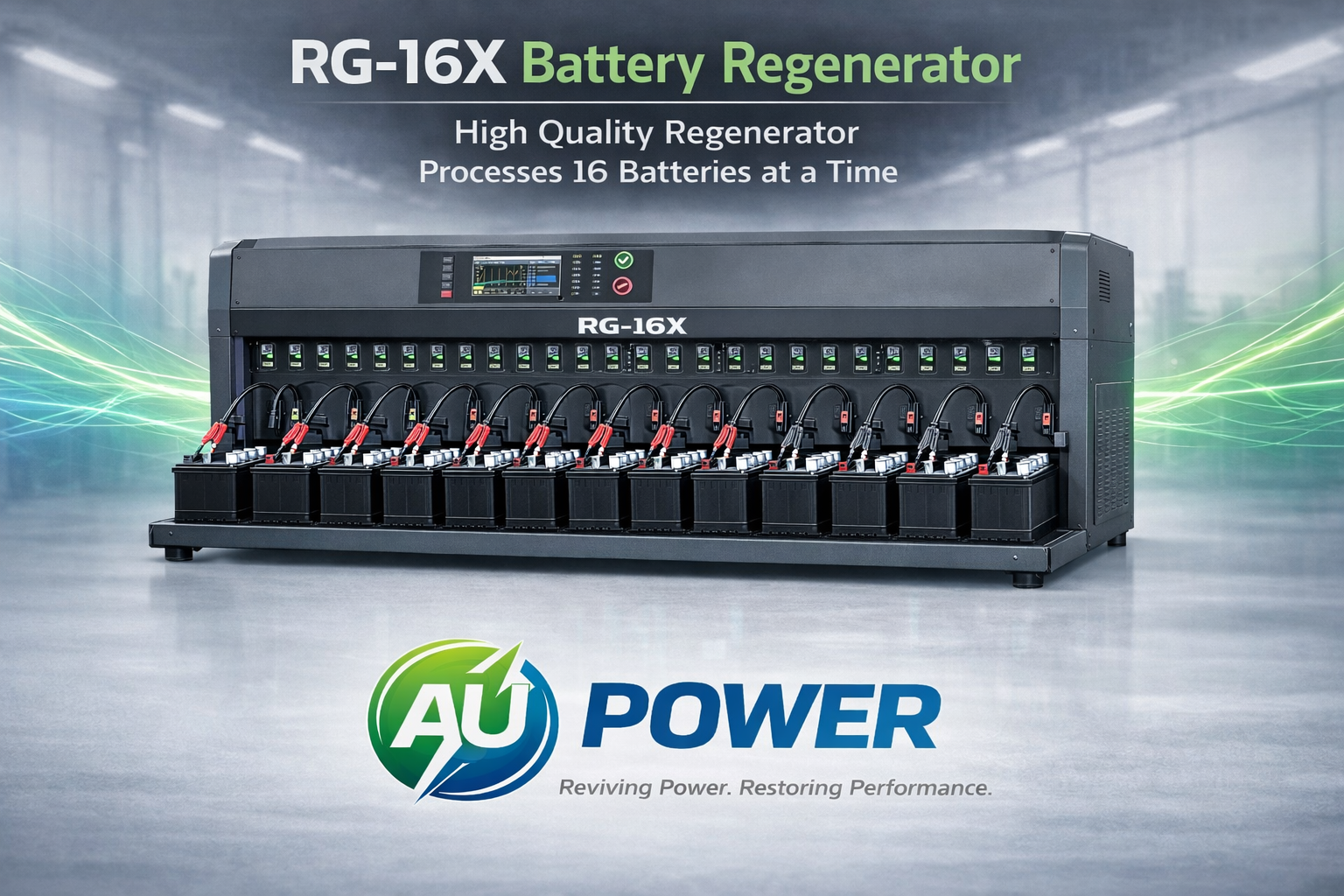 RG-16X Battery Regeneration Machine