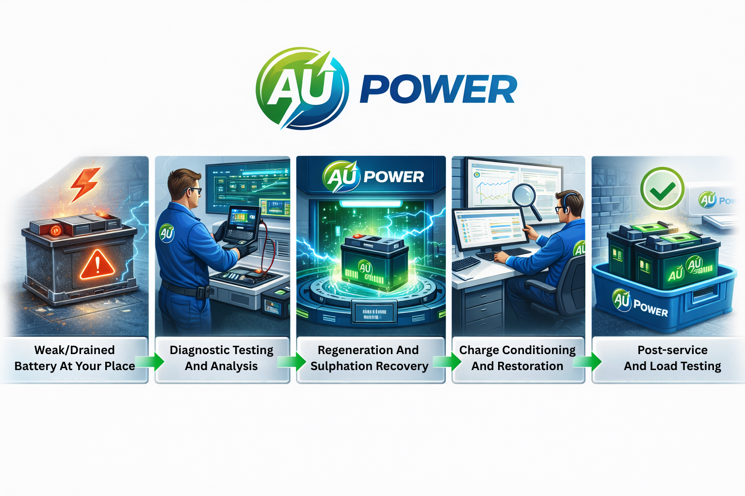 Battery Regeneration Process